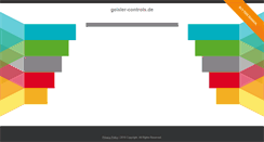 Desktop Screenshot of geisler-controls.de